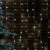 WeRChristmas LINK UP LED Curtain Lights, White Cable, 2 M X 2.5 M, White^ Link Up|Curtain & Net Lights