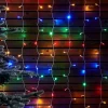 WeRChristmas LINK UP LED Curtain Lights, White Cable, 1 M X 1.2 M, Multi Colour^ Link Up|Curtain & Net Lights