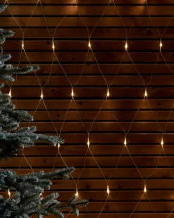 WeRChristmas LINK UP LED Net Lights, 2 M X 2 M, Warm White^ Link Up|Curtain & Net Lights