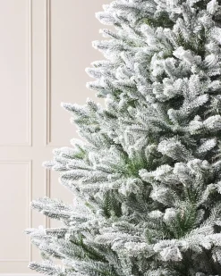 WeRChristmas Luxury Snow Flocked Christmas Tree, 7 Ft^ Premium Christmas Trees|Snow Flocked Christmas Trees