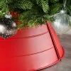 WeRChristmas Matt Metal Tree Collar, Red, 66 Cm^ Skirts & Collars
