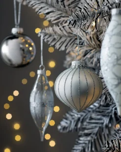 WeRChristmas Moonbeam Glass Baubles, 20 Pack^ Glass Baubles