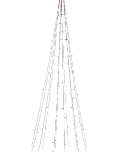 WeRChristmas Multi-Coloured LED Christmas Tree Light String, 2 M^ Tree Lights