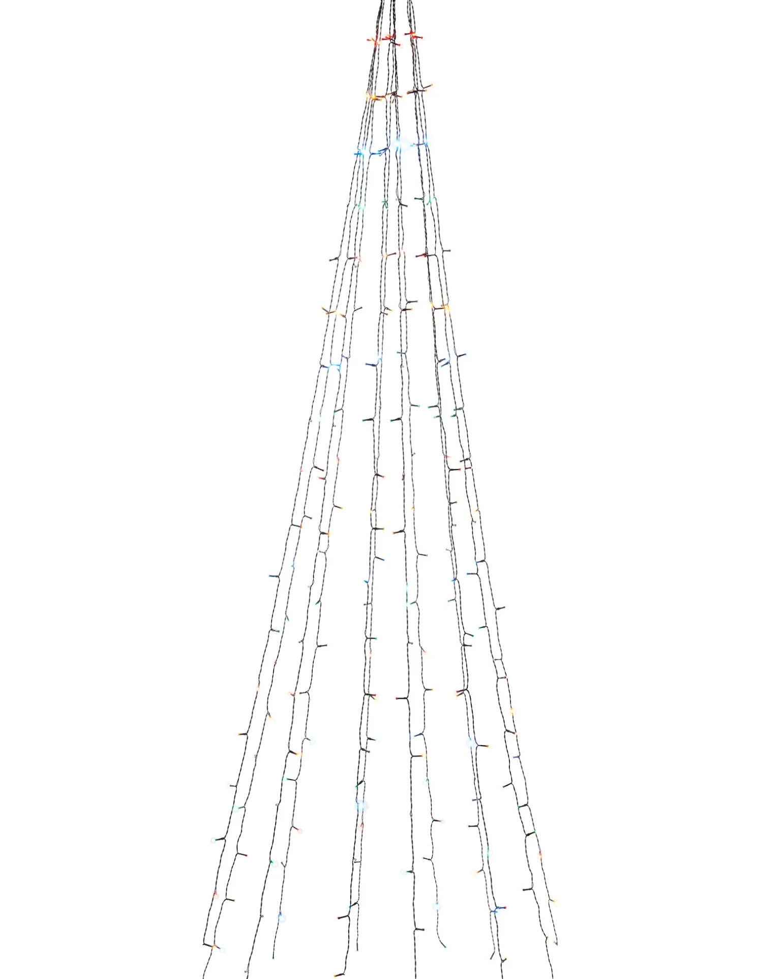 WeRChristmas Multi-Coloured LED Christmas Tree Light String, 2 M^ Tree Lights