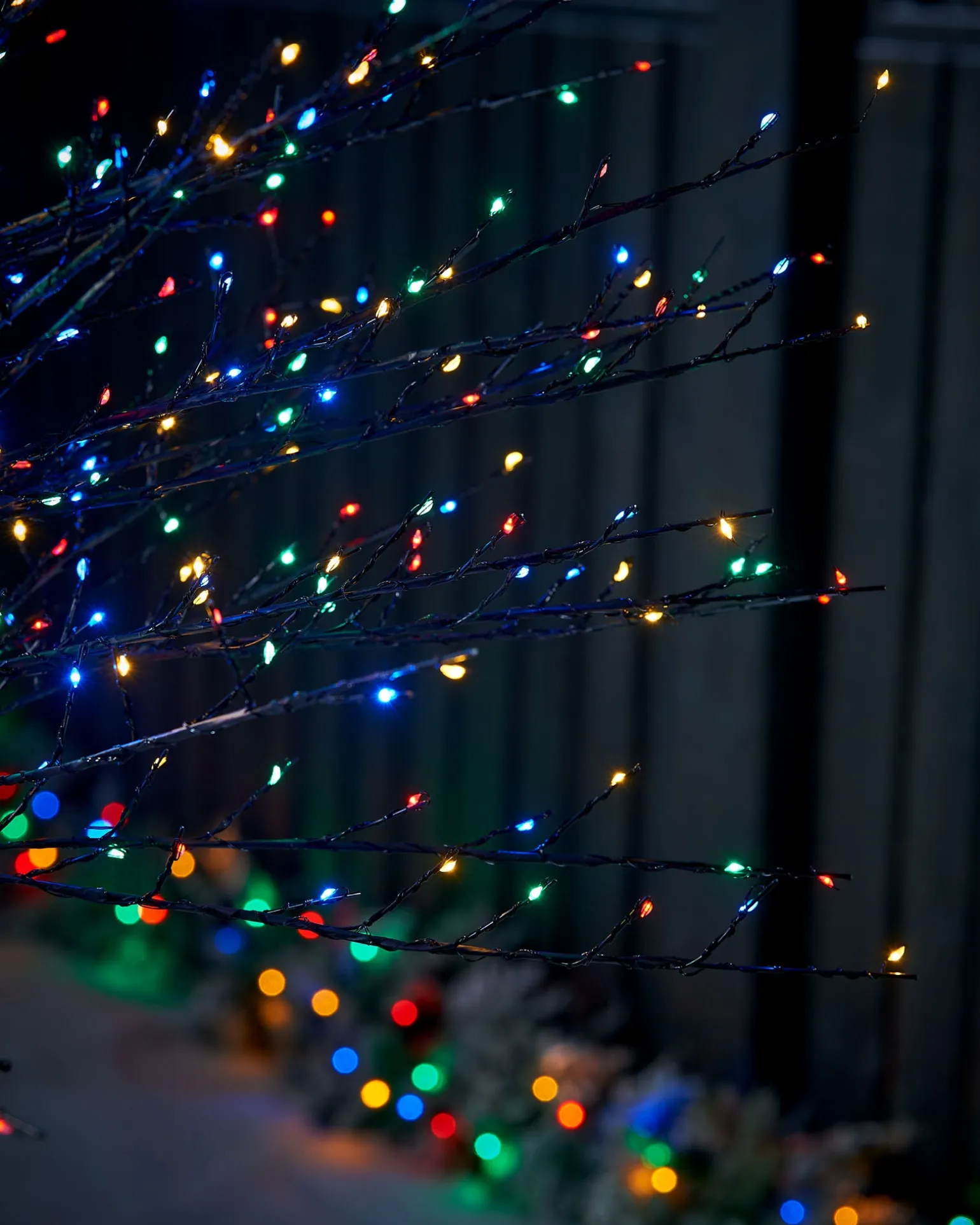 WeRChristmas Multi-Coloured Twig Tree, 6 Ft^ Tree Silhouettes