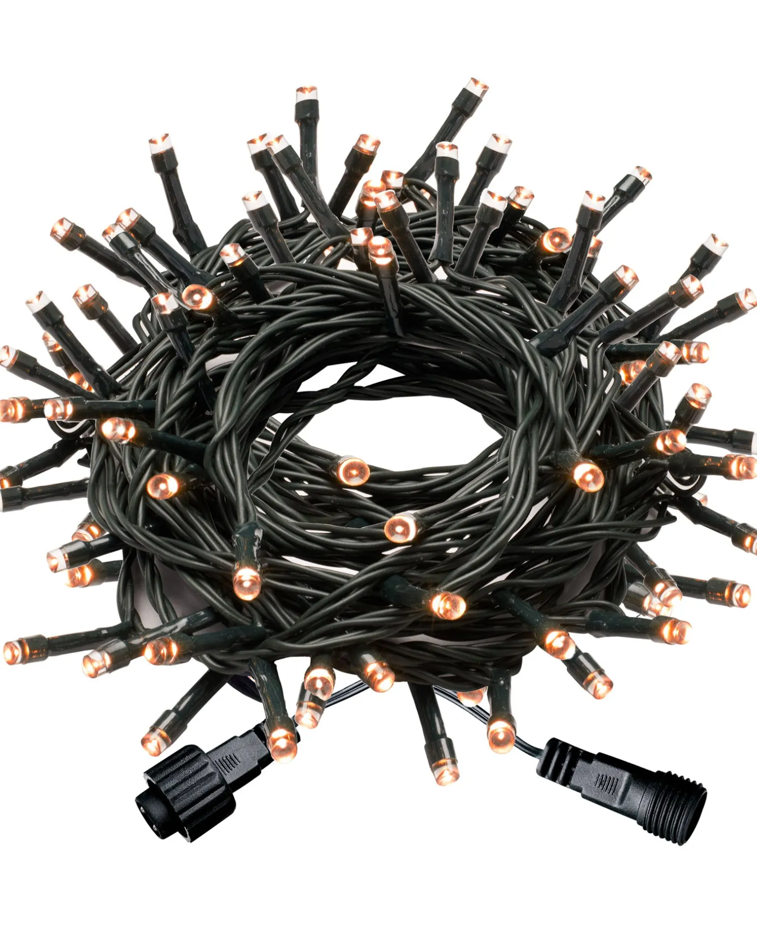 WeRChristmas Multi-Function 100 LED Connectable Light String, Warm White^ Connectable Lights