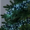 WeRChristmas Multi-Function 300 LED Connectable Cluster Light String, Bright White^ Connectable Lights
