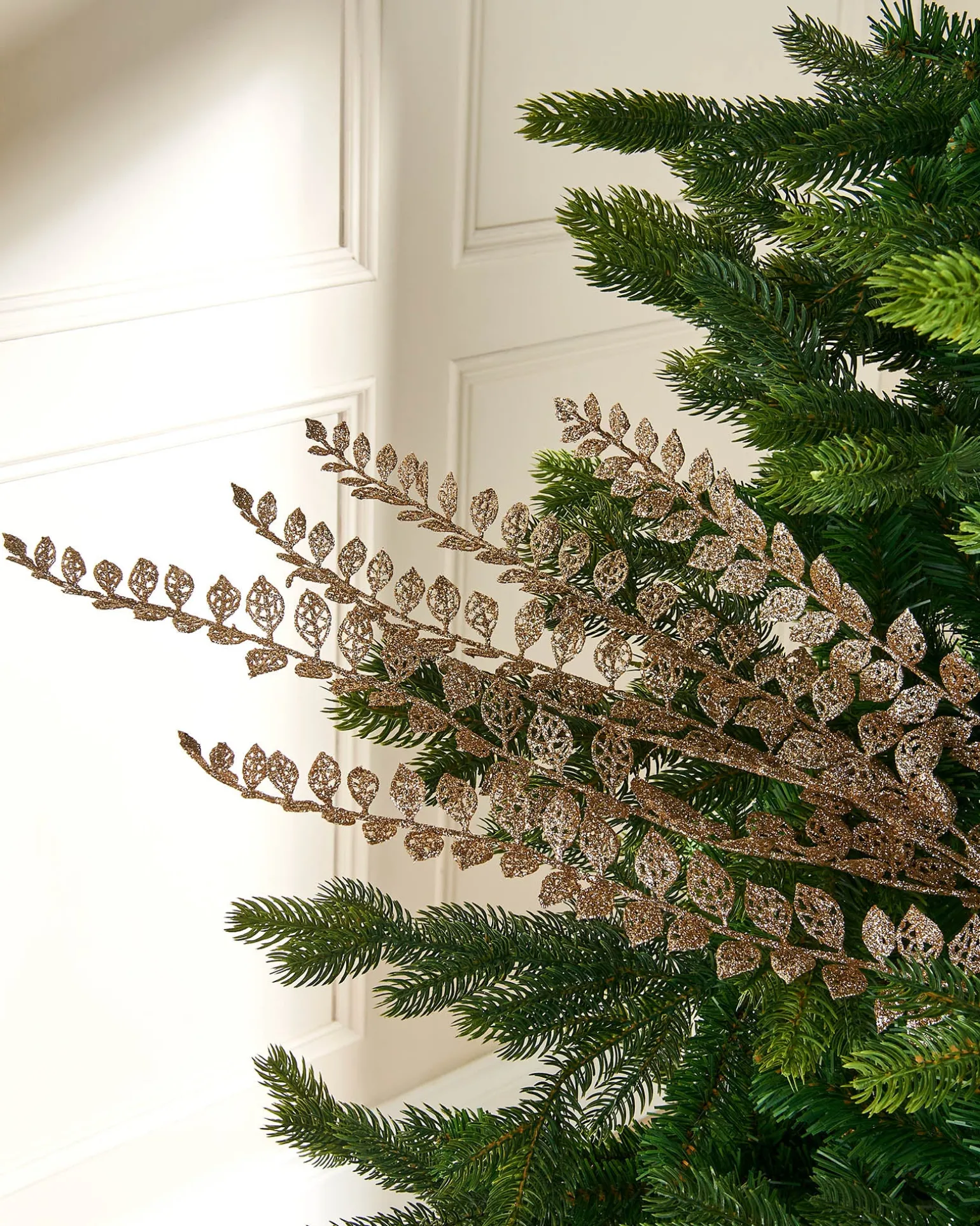 WeRChristmas Natural Leaf Christmas Tree Spray, 84 Cm^ Flowers & Foliage|Flowers & Foliage