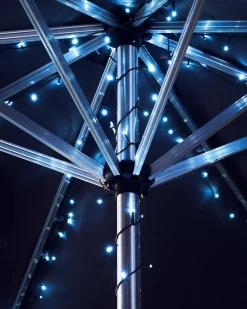 WeRChristmas Outdoor Multi-Function 240 LED Light String, Ice White^ Fairy Lights|Tree Lights