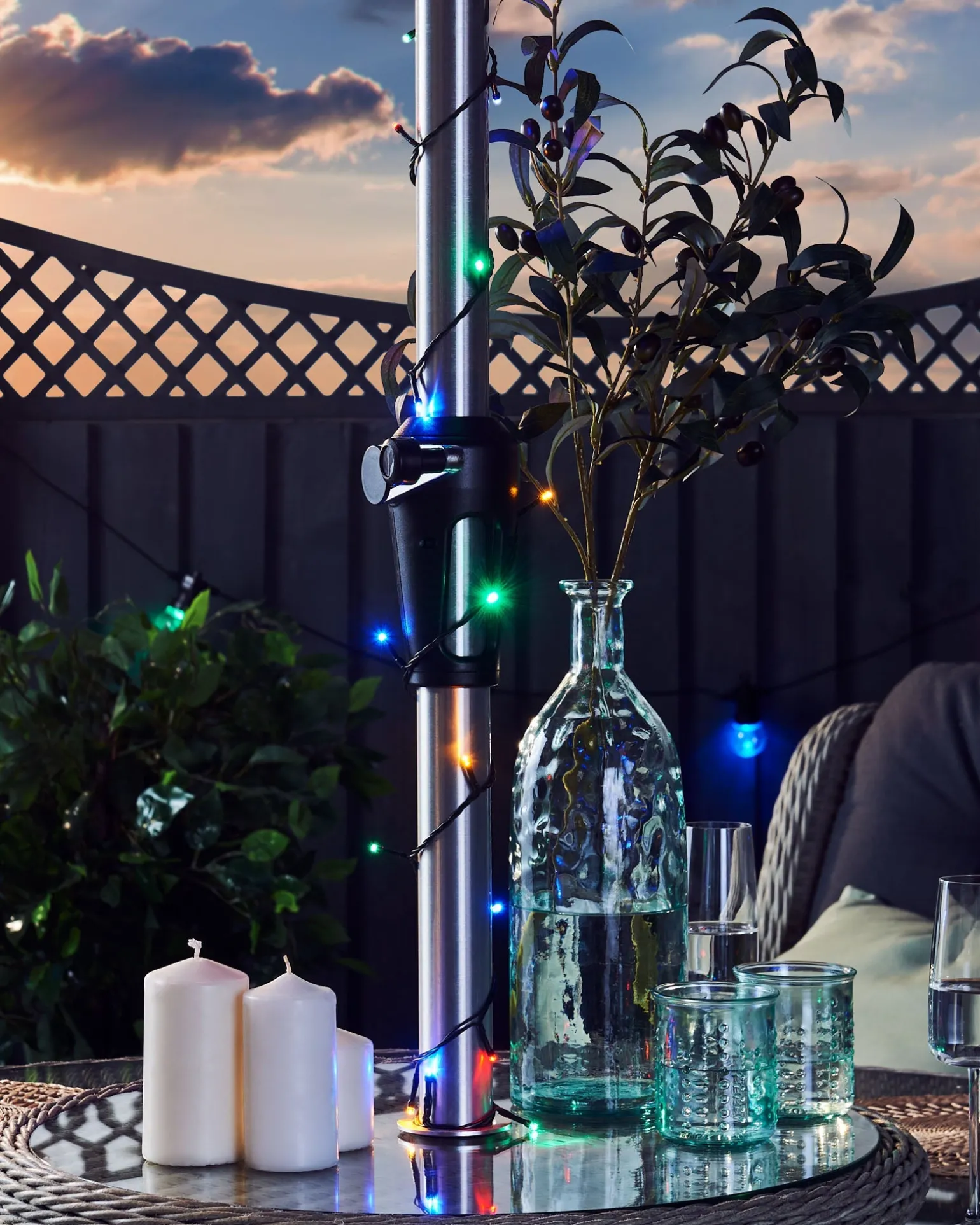 WeRChristmas Outdoor Multi-Function 240 LED Light String, Multi Colour^ Fairy Lights|Tree Lights