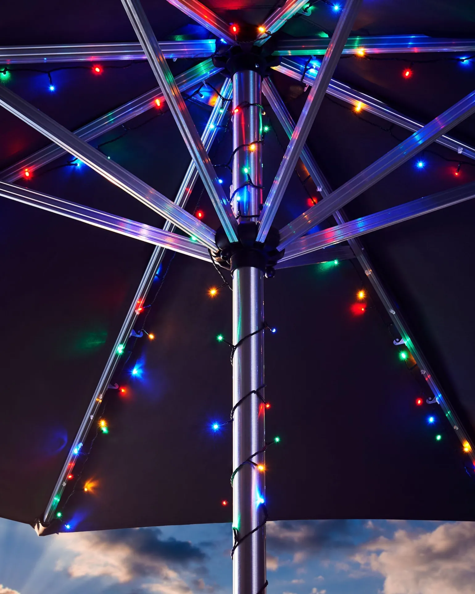 WeRChristmas Outdoor Multi-Function 360 LED Light String, Multi Colour^ Fairy Lights|Tree Lights