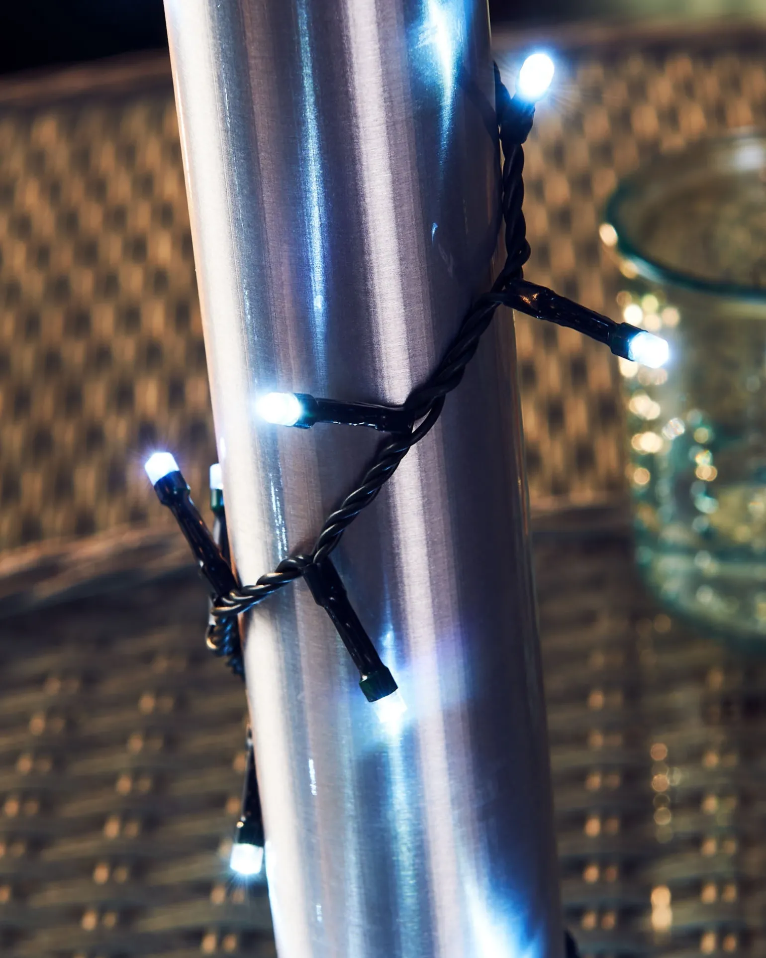 WeRChristmas Outdoor Multi-Function 480 LED Light String, Ice White^ Fairy Lights|Tree Lights