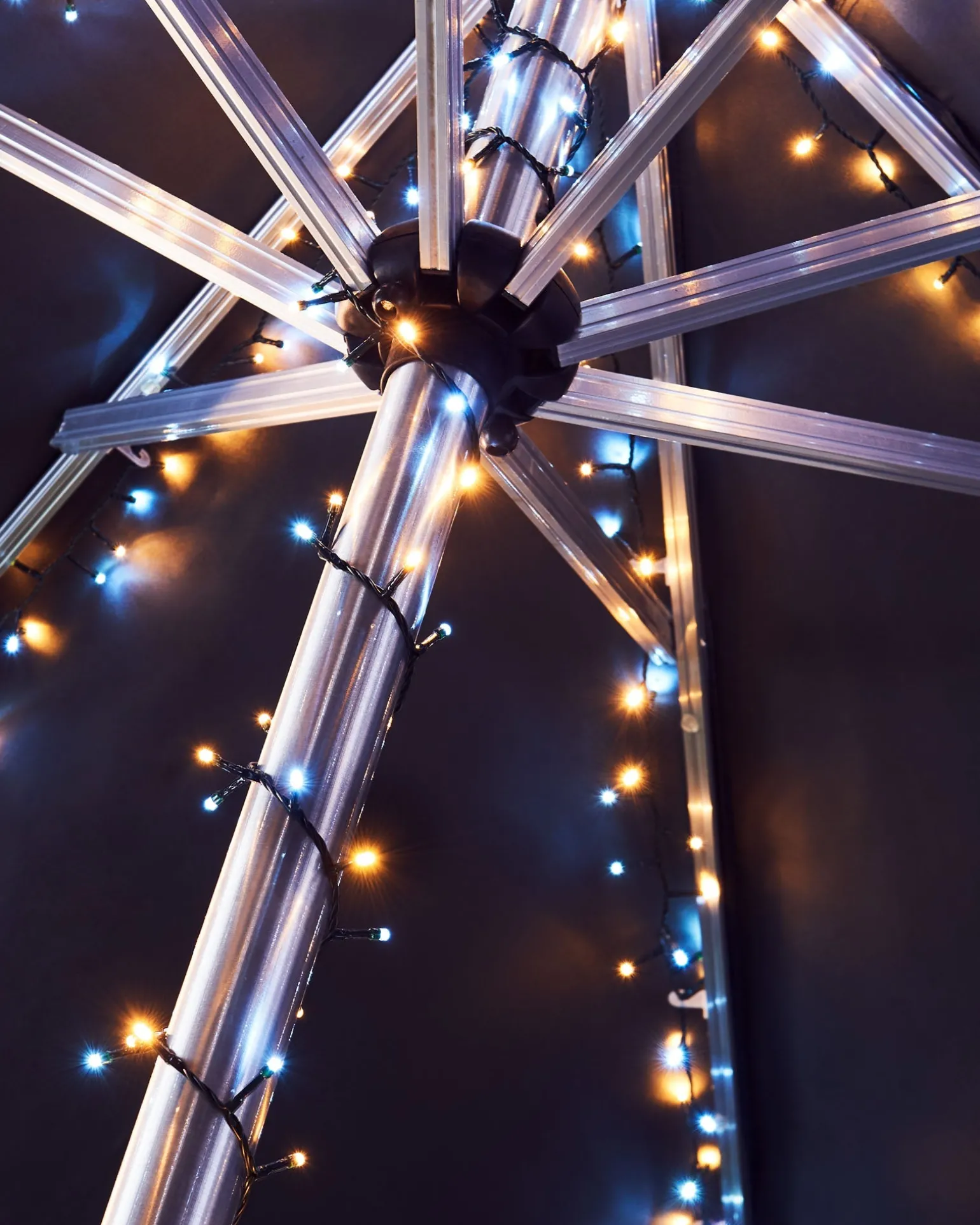 WeRChristmas Outdoor Multi-Function 480 LED Light String, Warm White & Ice White^ Fairy Lights|Tree Lights