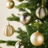 WeRChristmas Pale Gold Shatterproof Baubles, 16 Pack, 8 Cm^ Shatterproof Baubles