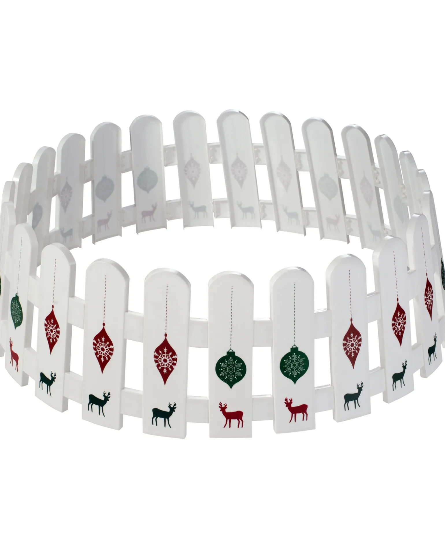 WeRChristmas Picket Fence Tree Collar, 68 Cm^ Skirts & Collars