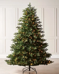 WeRChristmas Pre-Lit Balsam Fir Christmas Tree, 6 Ft^ Premium Christmas Trees|Pre Lit Christmas Trees