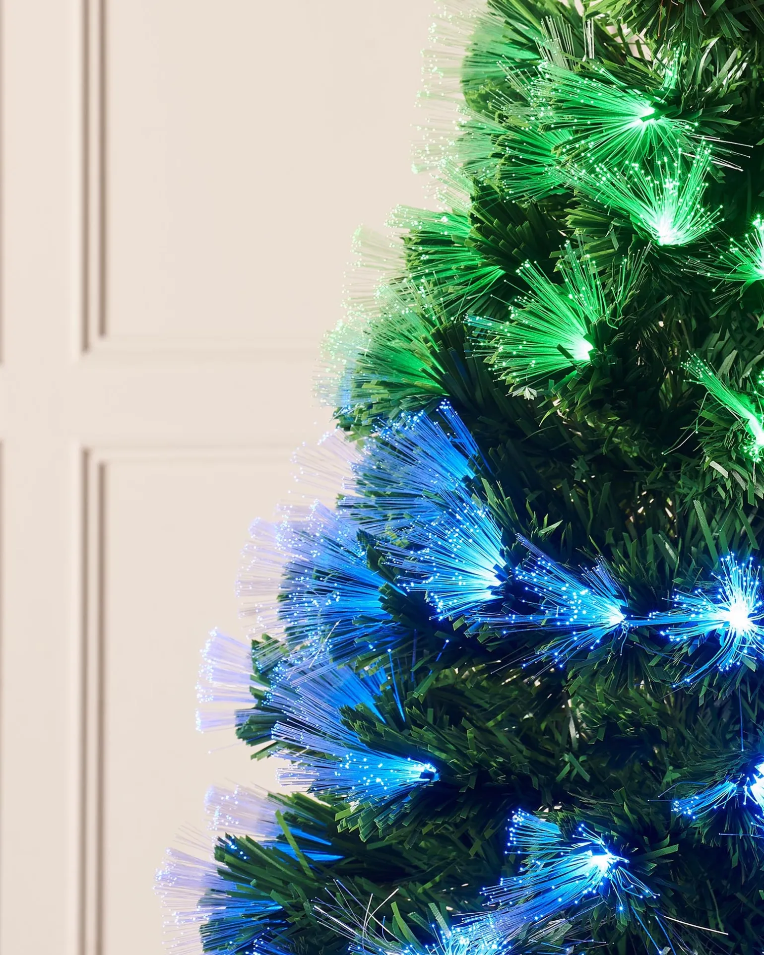 WeRChristmas Pre-Lit Colour Changing Fibre Optic Christmas Tree, 5 Ft^ Budget Christmas Trees|Fibre Optic Christmas Trees