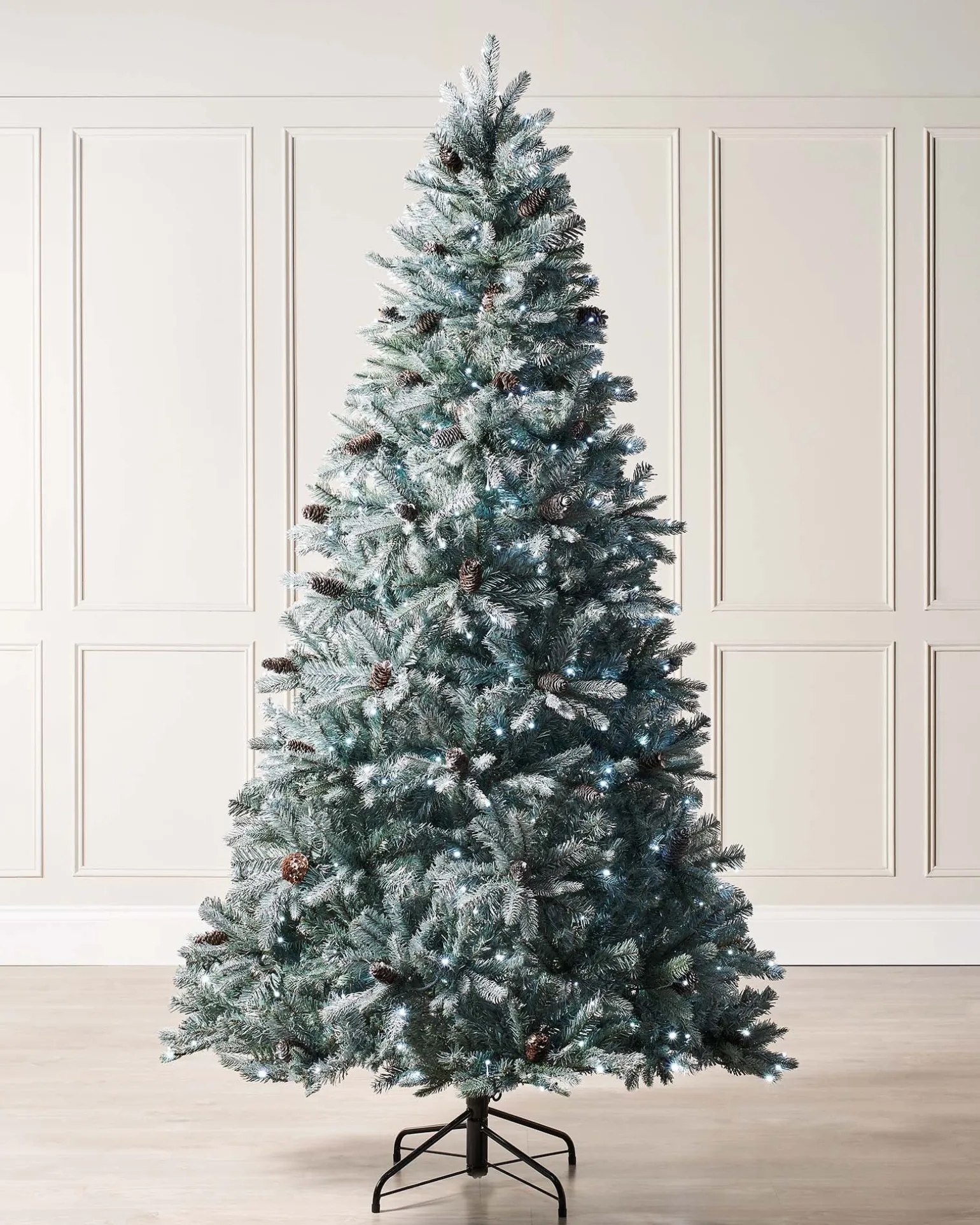 WeRChristmas Pre-Lit Edwardian Spruce Multi-Function Christmas Tree, 5 Ft^ Premium Christmas Trees|Budget Christmas Trees