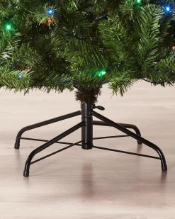 WeRChristmas Pre-Lit Emerald Spruce Christmas Tree, Multi Colour, 7 Ft^ Pre Lit Christmas Trees
