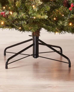 WeRChristmas Pre-Lit Full Bodied Decorated Snow Flocked Christmas Tree, 7 Ft^ Snow Flocked Christmas Trees|Pre Lit Christmas Trees