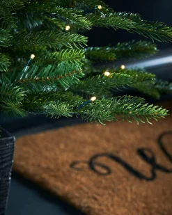 WeRChristmas Pre-Lit Grand Fir Potted Christmas Tree, 4 Ft^ Budget Christmas Trees|Potted Christmas Trees