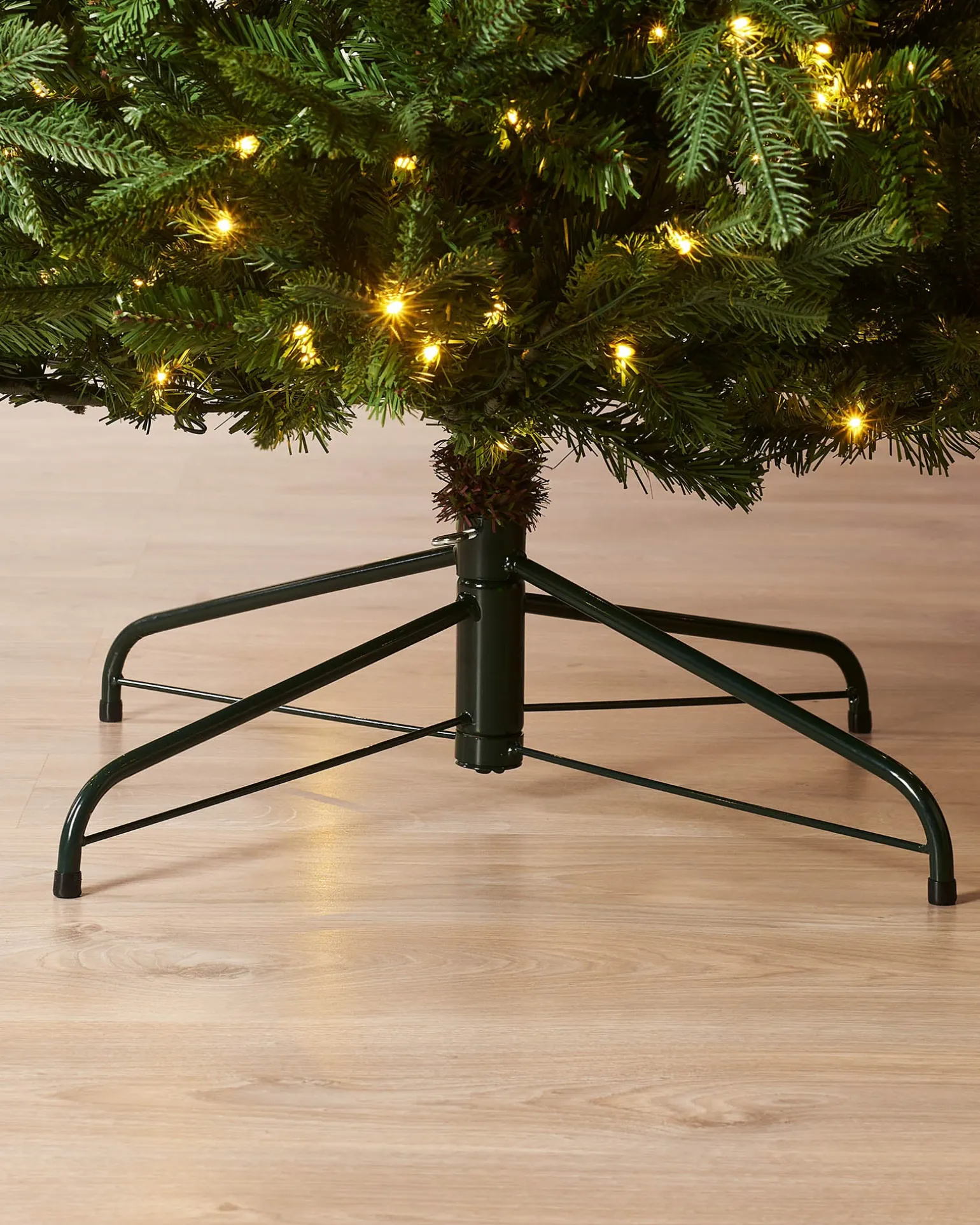 WeRChristmas Pre-Lit Grand Nordmann Fir Christmas Tree, 7 Ft^ Pre Lit Christmas Trees