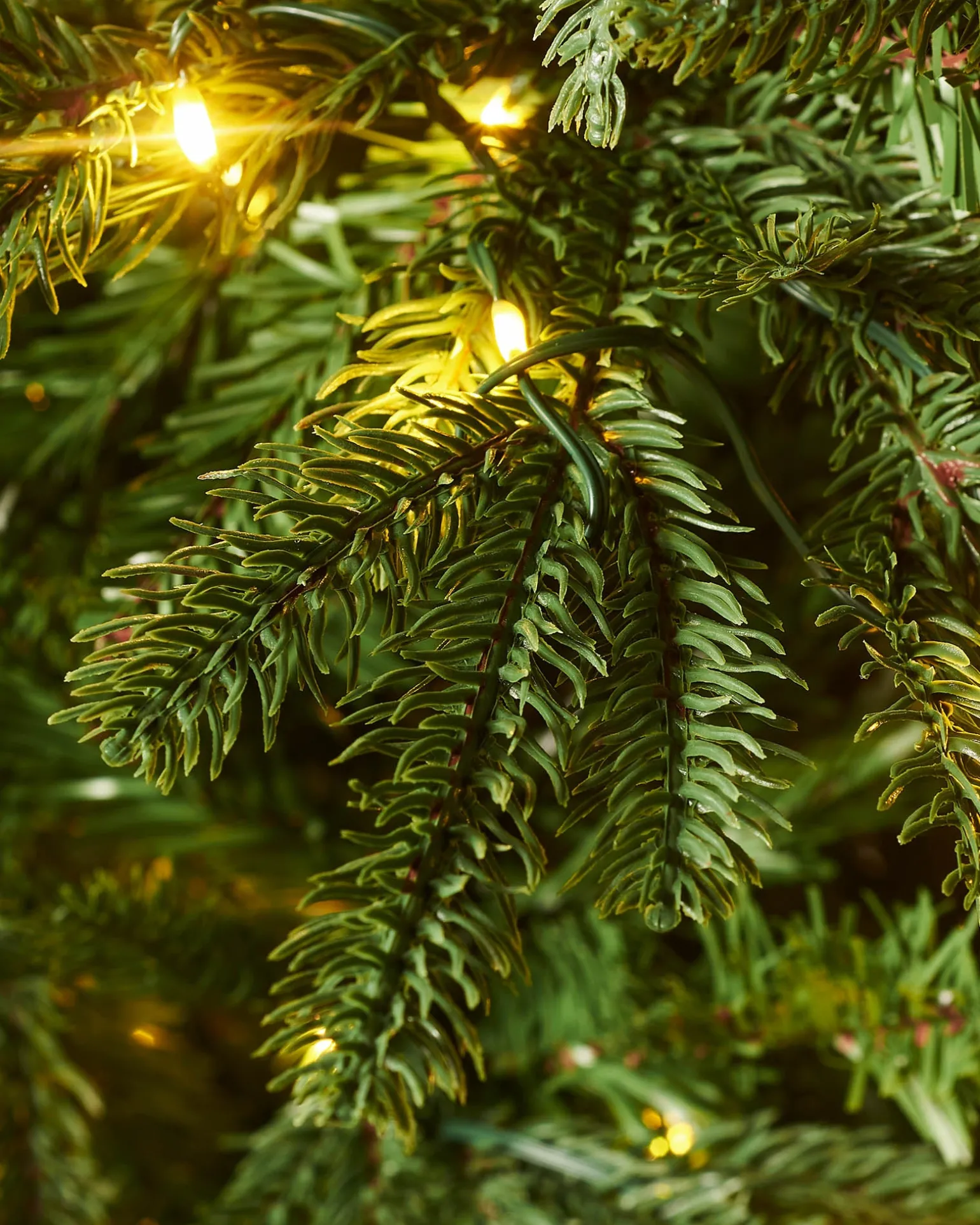WeRChristmas Pre-Lit Grand Nordmann Fir Christmas Tree, 7 Ft^ Pre Lit Christmas Trees