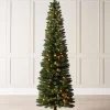 WeRChristmas Pre-Lit Green Pencil Christmas Tree, 6.5 Ft^ Budget Christmas Trees|Pre Lit Christmas Trees