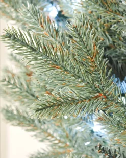 WeRChristmas Pre-Lit Mixed Pine Blue Wreath, 1 M^ Extra Large Wreaths|Pre Lit Wreaths