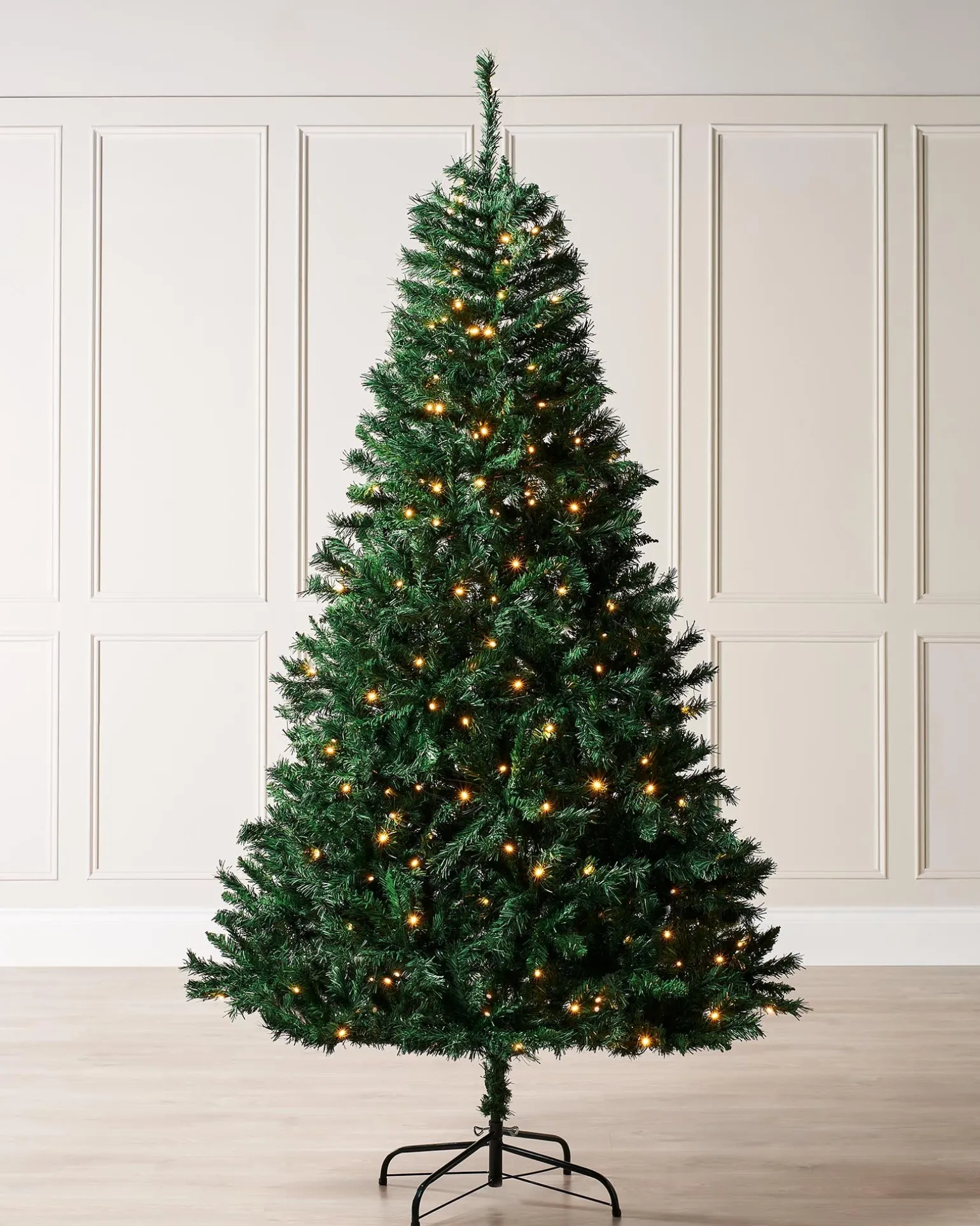 WeRChristmas Pre-Lit Mixed Pine Christmas Tree, 7 Ft^ Budget Christmas Trees|Pre Lit Christmas Trees