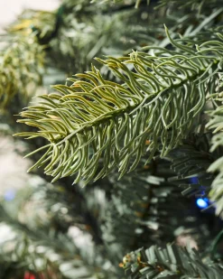 WeRChristmas Pre-Lit Mixed Pine Dual Christmas Tree, 7 Ft^ Pre Lit Christmas Trees