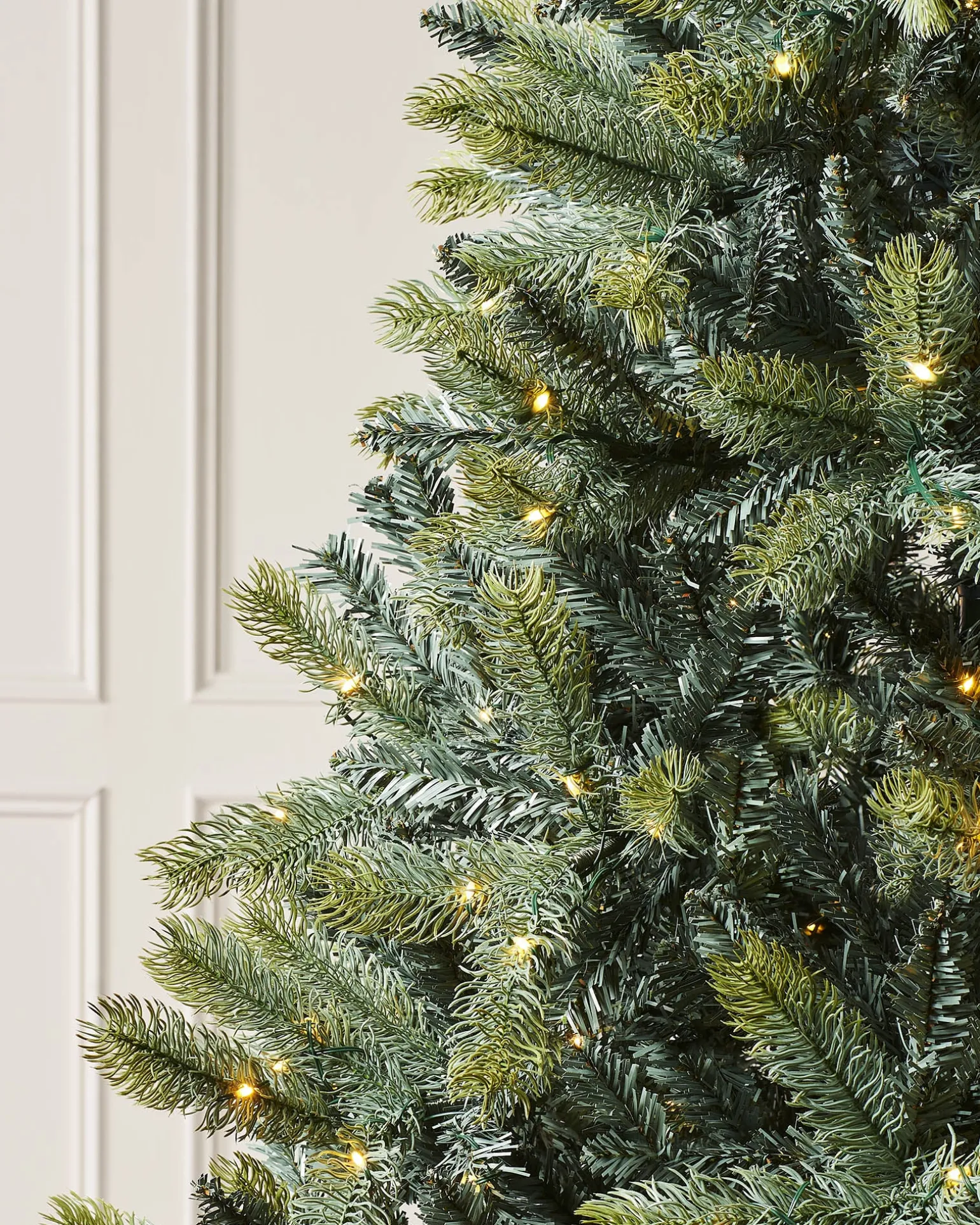 WeRChristmas Pre-Lit Mixed Pine Dual Christmas Tree, 7 Ft^ Pre Lit Christmas Trees