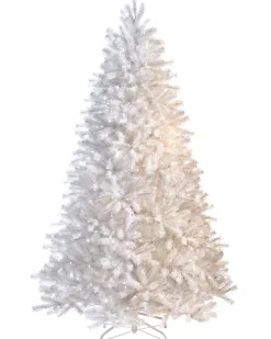 WeRChristmas Pre-Lit Mixed Pine White Christmas Tree, 12 Ft^ Pre Lit Christmas Trees