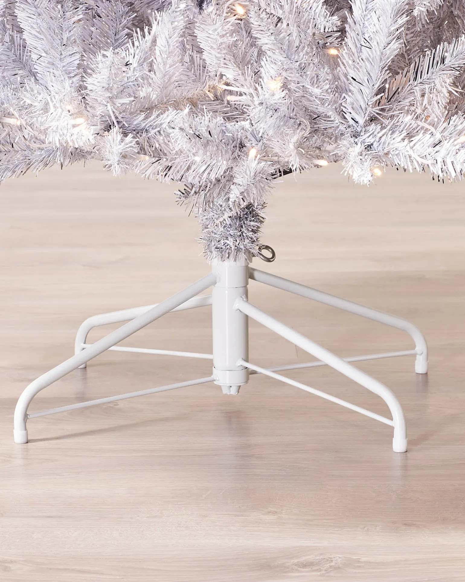 WeRChristmas Pre-Lit Shimmering Christmas Tree, 7 Ft^ Pre Lit Christmas Trees