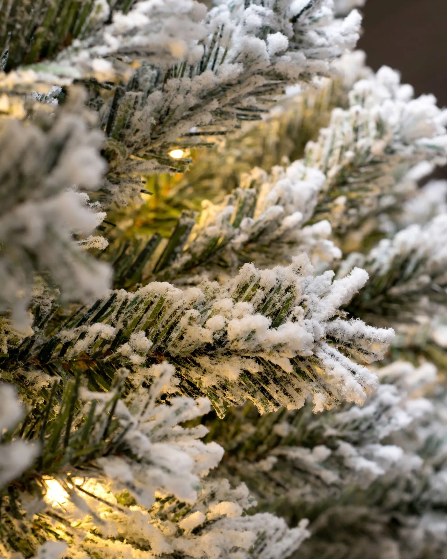 WeRChristmas Pre-Lit Snow Flocked Pop-Up Christmas Tree, 6 Ft^ Budget Christmas Trees|Snow Flocked Christmas Trees