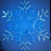 WeRChristmas Pre-Lit Snowflake Rope Light Silhouette, 90 Cm^ Festive Star, Snowflake & Sign Lights