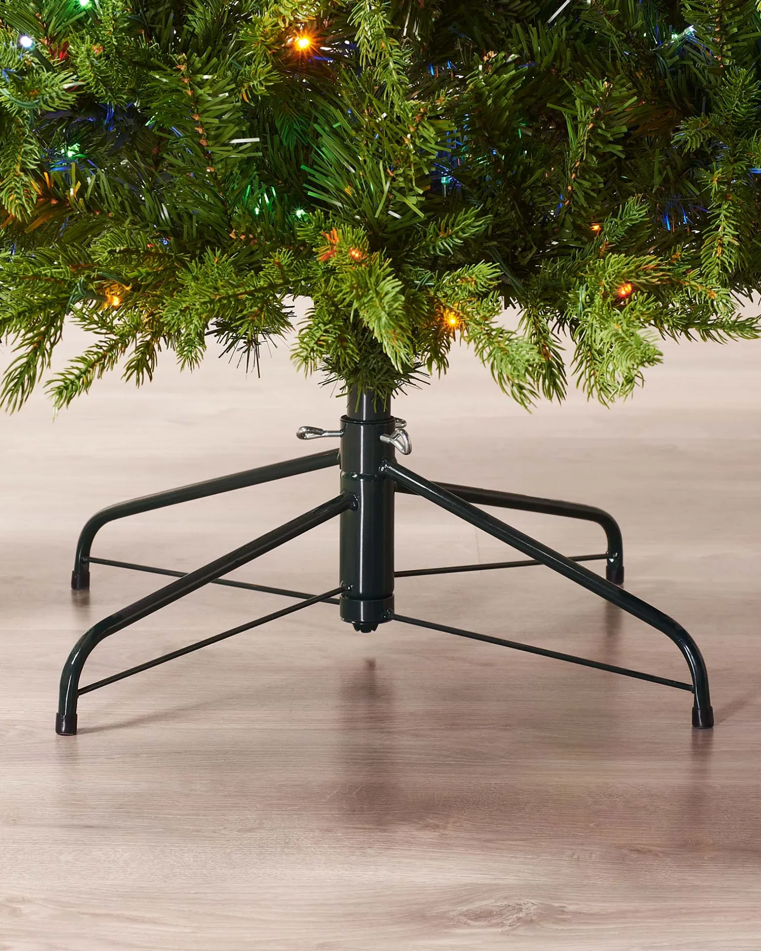 WeRChristmas Pre-Lit Windsor Fir Christmas Tree, Dual Multi Colour, 6 Ft^ Premium Christmas Trees|Pre Lit Christmas Trees
