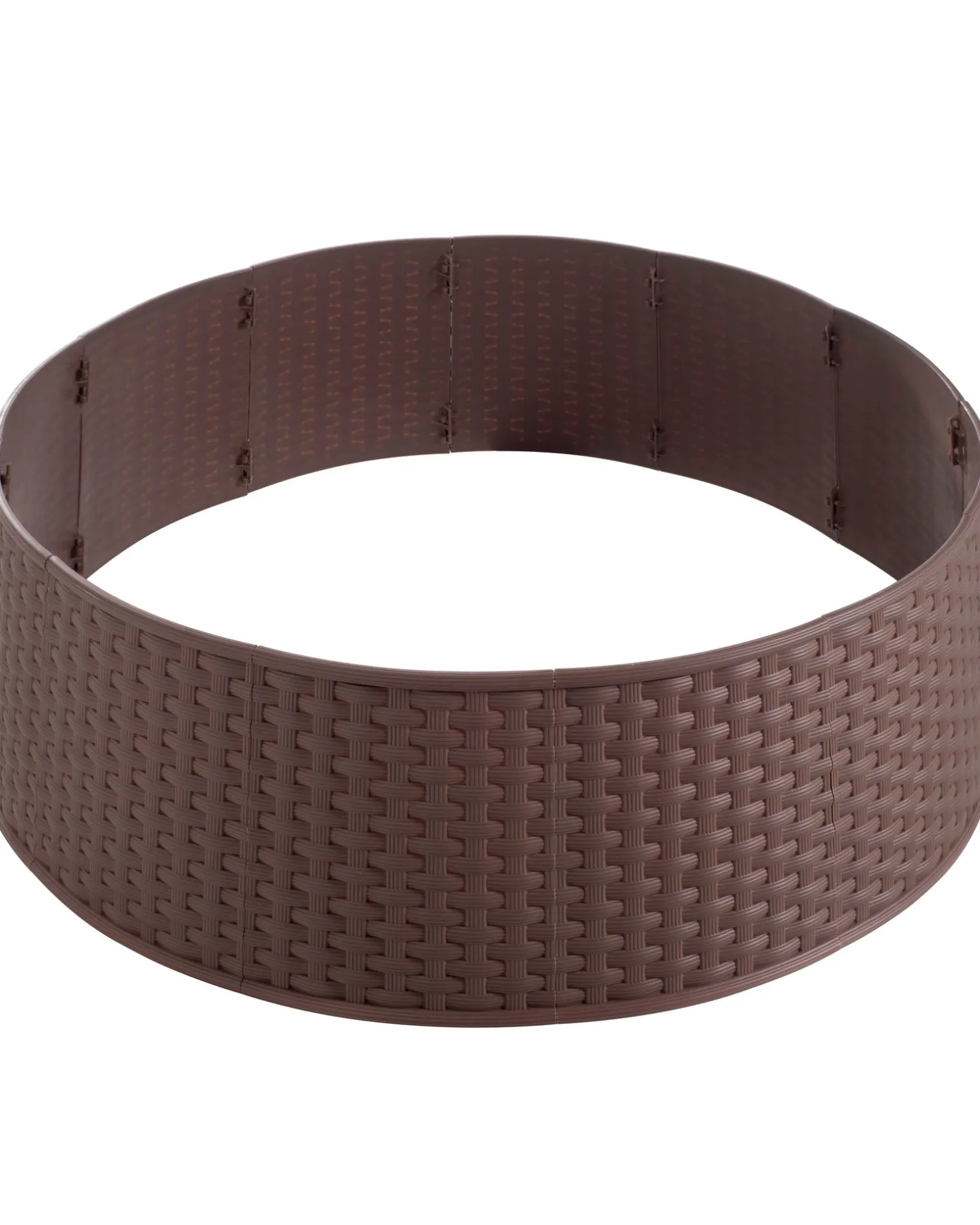 WeRChristmas Rattan Effect Tree Collar, Brown, 65 Cm^ Skirts & Collars