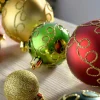 WeRChristmas Red, Gold And Green Shatterproof Baubles, 50 Pack^ Shatterproof Baubles