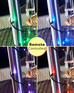 WeRChristmas Remote Controlled 200 Colour Changing LED Light String^ Fairy Lights|Tree Lights