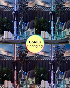 WeRChristmas Remote Controlled 600 Colour Changing LED Light String^ Fairy Lights|Tree Lights