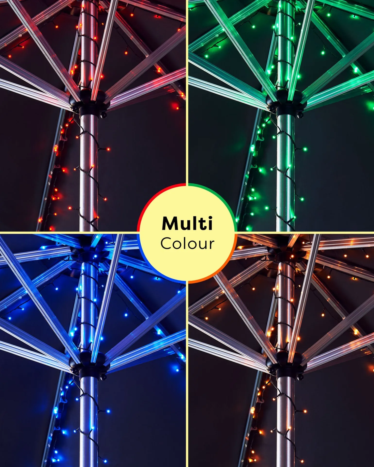 WeRChristmas Remote Controlled 600 Colour Changing LED Light String^ Fairy Lights|Tree Lights