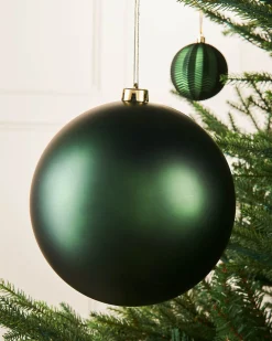 WeRChristmas Sage Green Large Matt Shatterproof Bauble, 20 Cm^ Oversized Baubles|Shatterproof Baubles