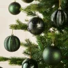 WeRChristmas Sage Green Shatterproof Baubles, 16 Pack, 8 Cm^ Shatterproof Baubles