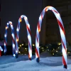 WeRChristmas Set Of 4 Candy Cane Arch Pathway Stake Lights, 50 Cm^ Pathway Lights