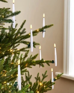 WeRChristmas Set Of 12 LED Clip On Candles, 15 Cm^ Fairy Lights|Tree Lights