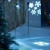 WeRChristmas Set Of 3 LED Snowflake Projector Lights, 72 Cm^ Pathway Lights