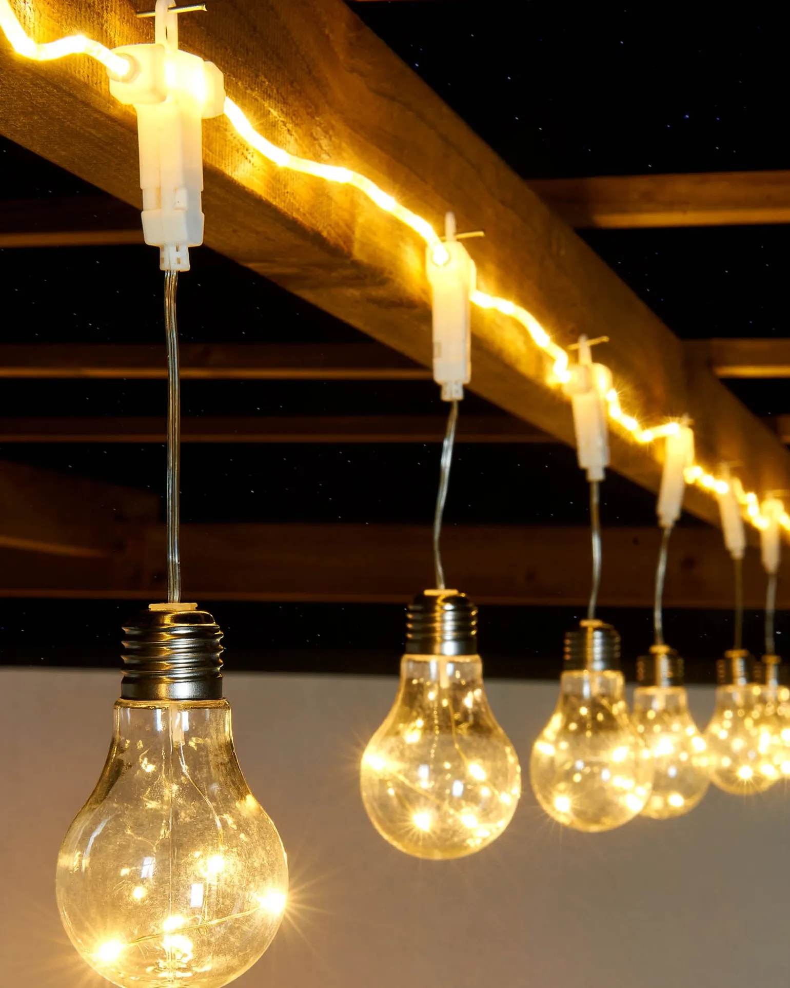 WeRChristmas Set Of 10 Light Bulbs Light String, Warm White, 2.8 M^ Festoon Lights|Fairy Lights