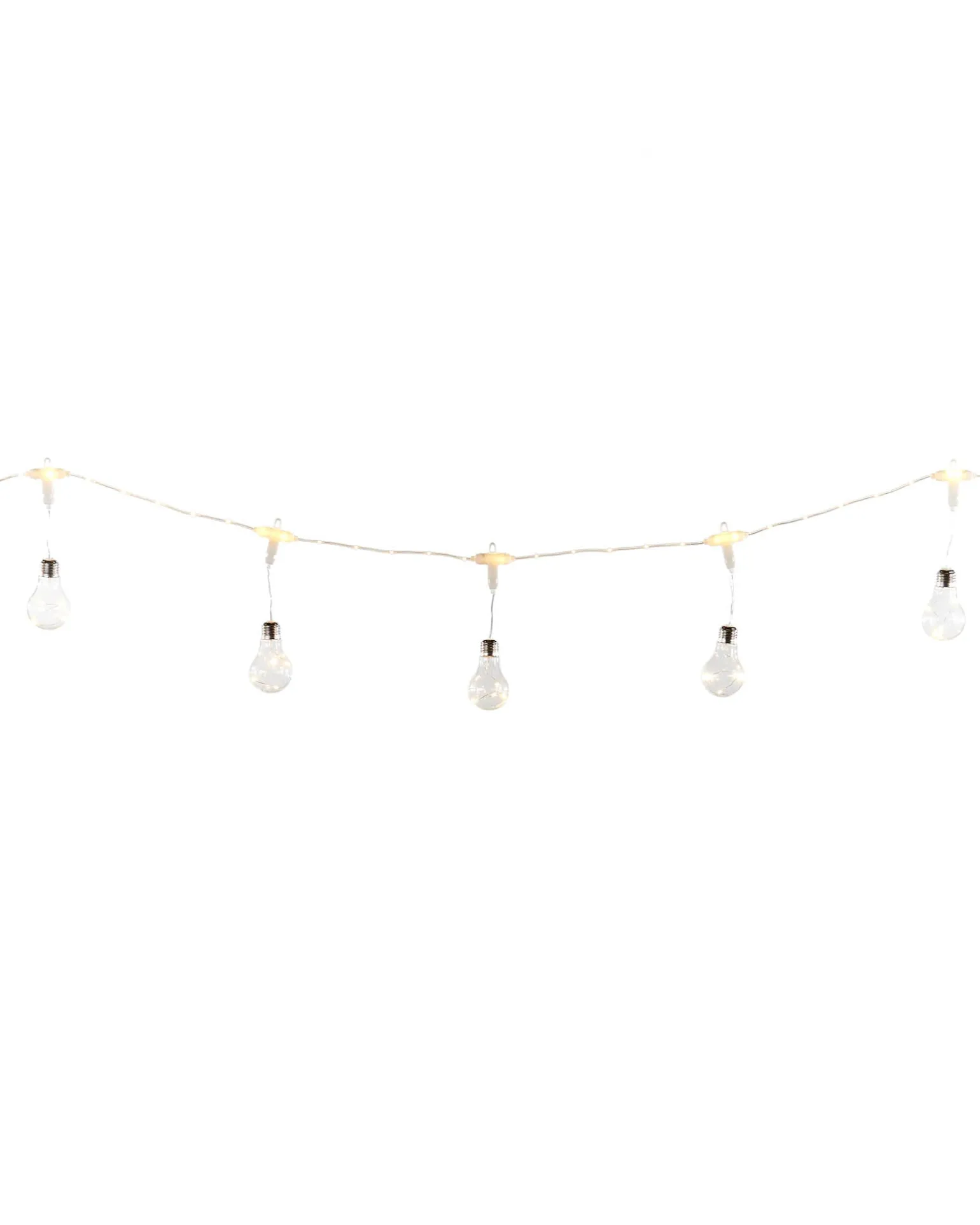 WeRChristmas Set Of 10 Light Bulbs Light String, Warm White, 2.8 M^ Festoon Lights|Fairy Lights