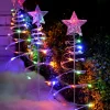 WeRChristmas Set Of 4 Spiral Trees Rope Light Silhouette, 55 Cm^ Tree Silhouettes|Pathway Lights